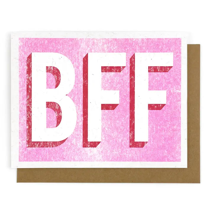 BFF Greeting Card