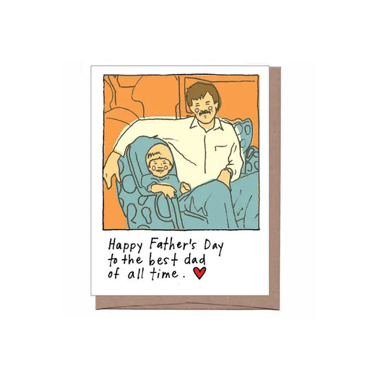 Best Dad of All TIme Father's Day Card