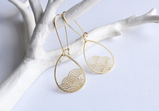 Raindrop Cloud Earrings