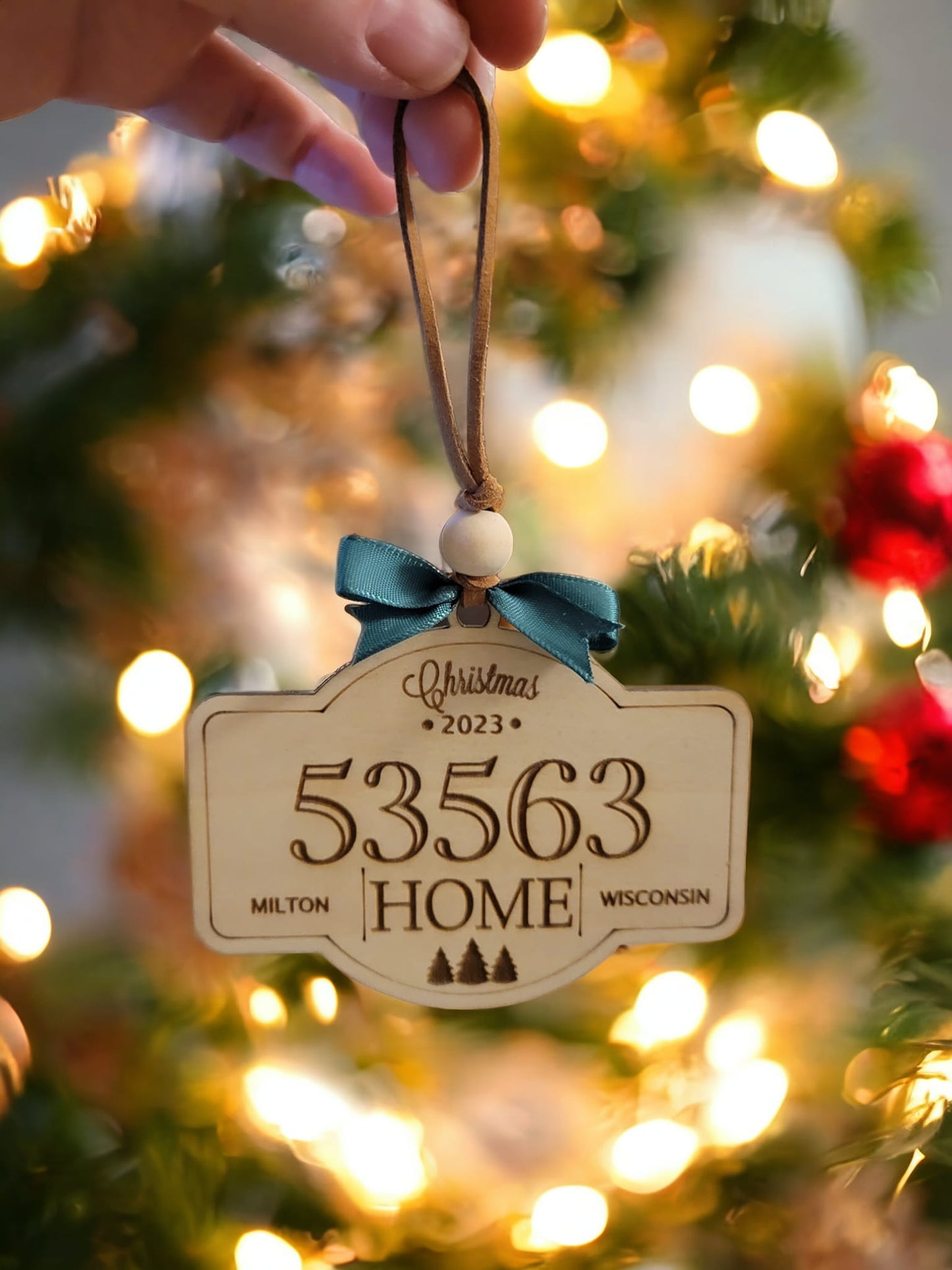 Milton Home Wood Ornament