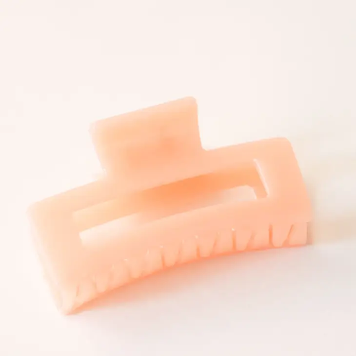 Jelly Rectangle Hair Claw