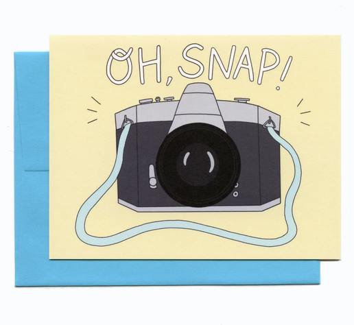 Oh Snap! Greeting Card